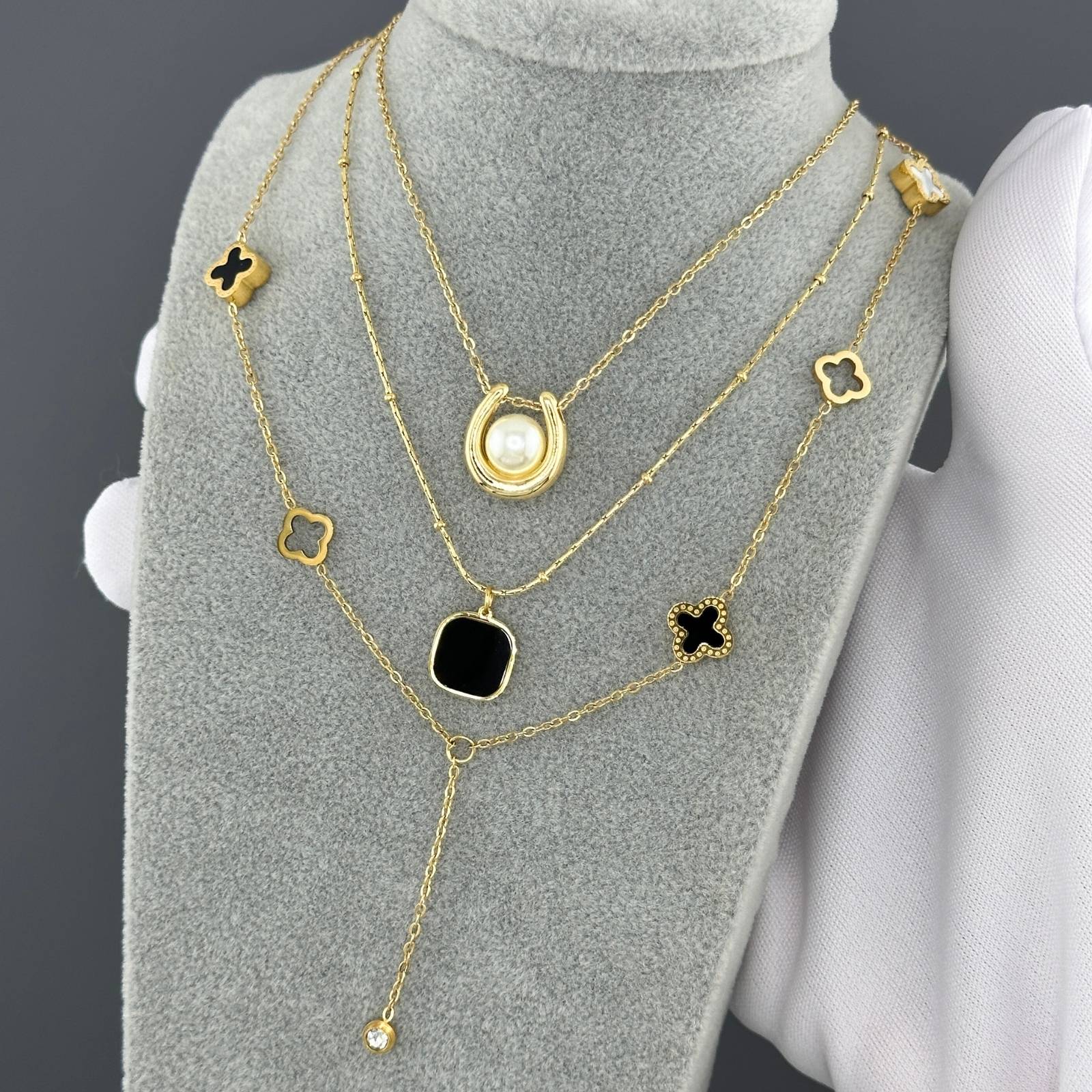 18K gold plated Stainless steel necklace