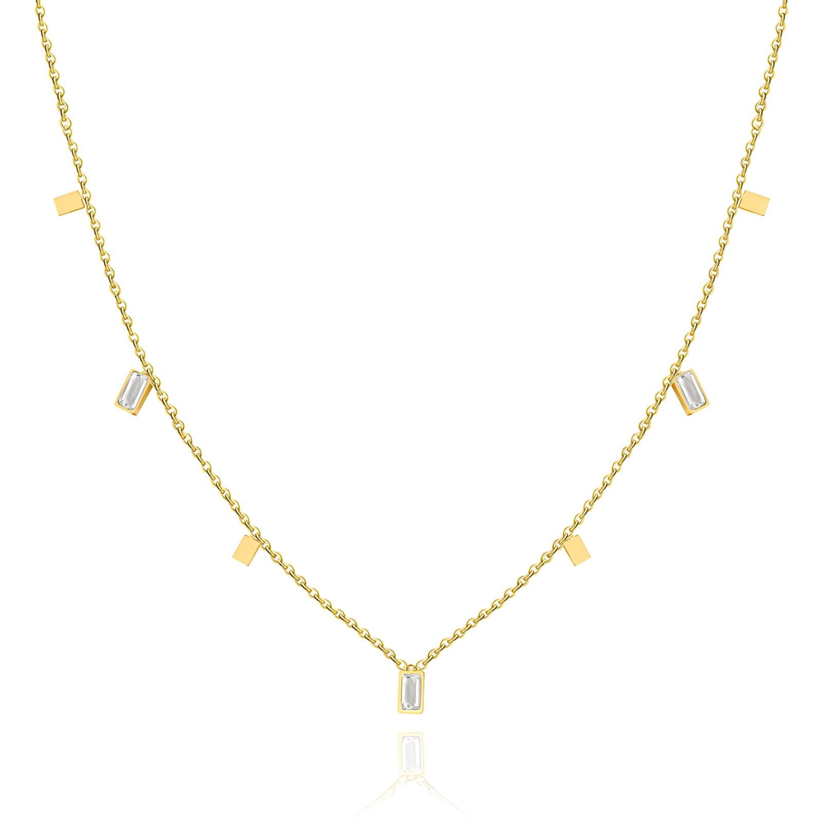 18K gold plated Stainless steel necklace