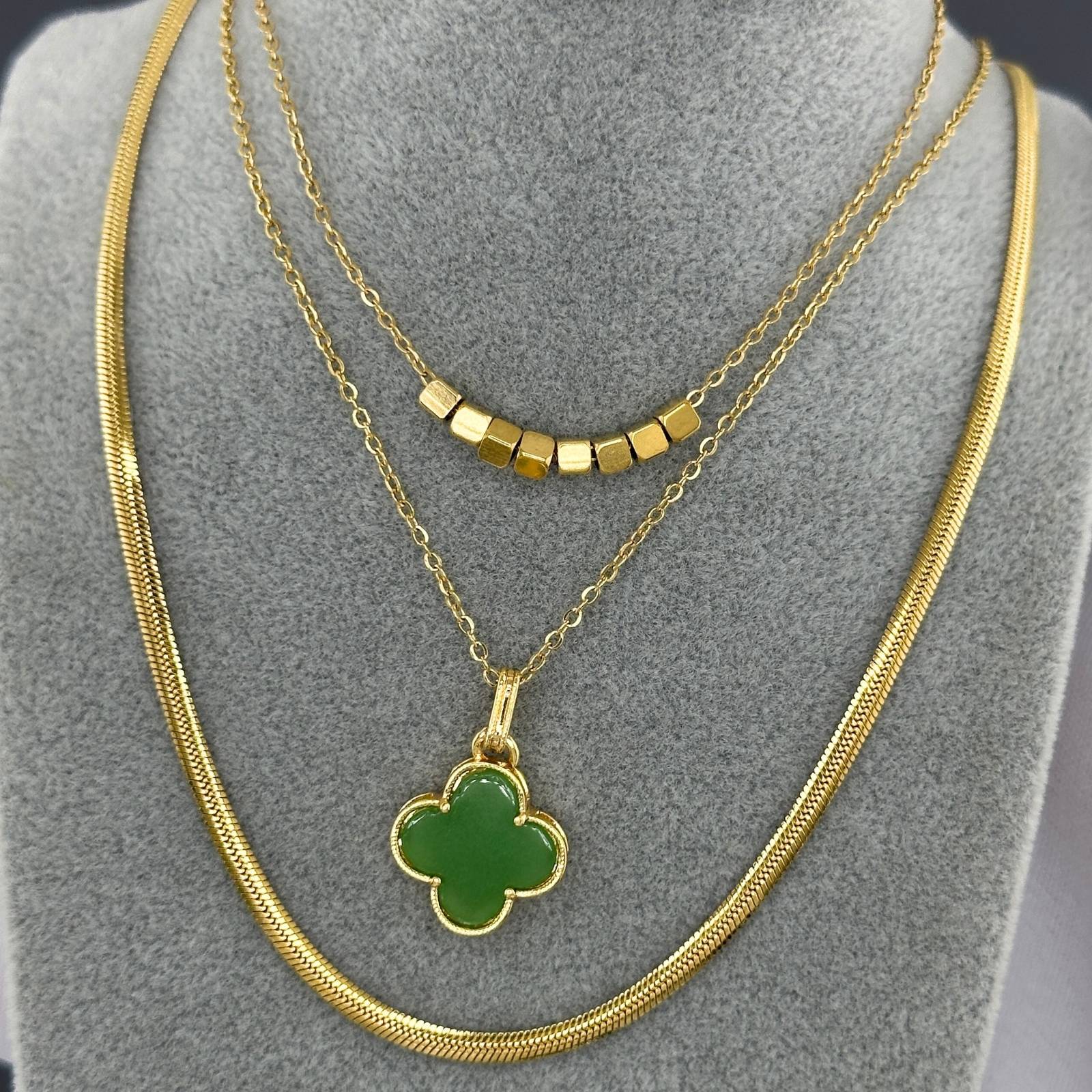 18K gold plated Stainless steel necklace