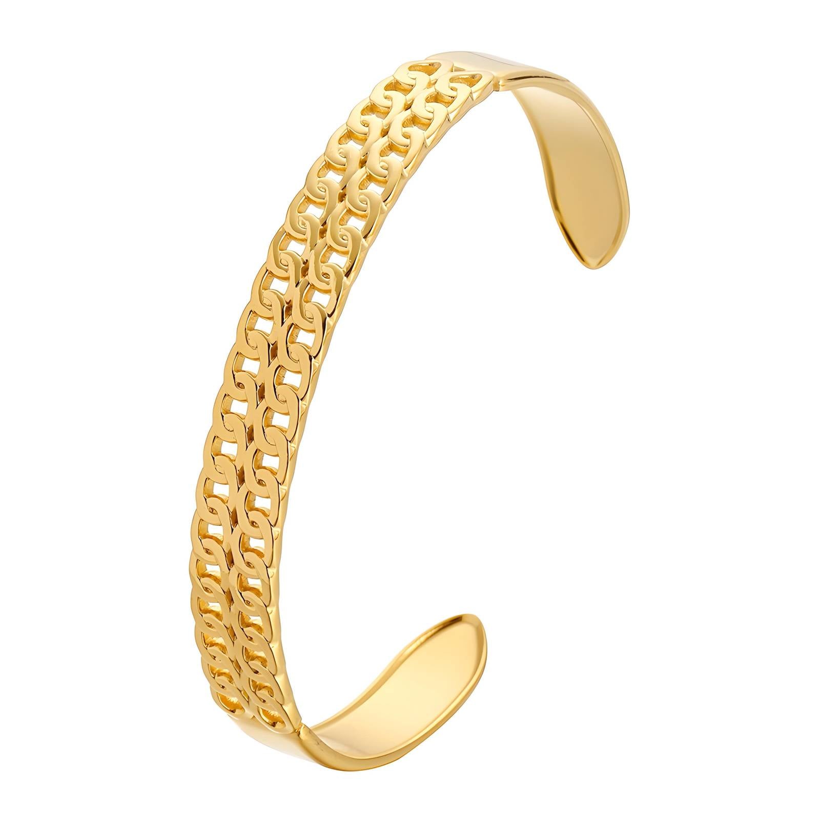 18K gold plated Stainless steel bracelet