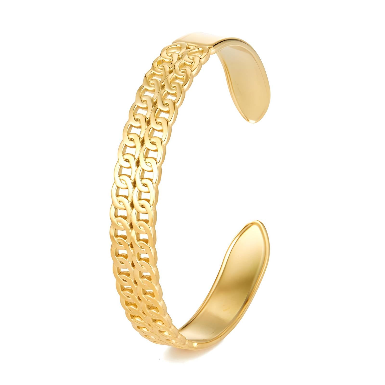 18K gold plated Stainless steel bracelet