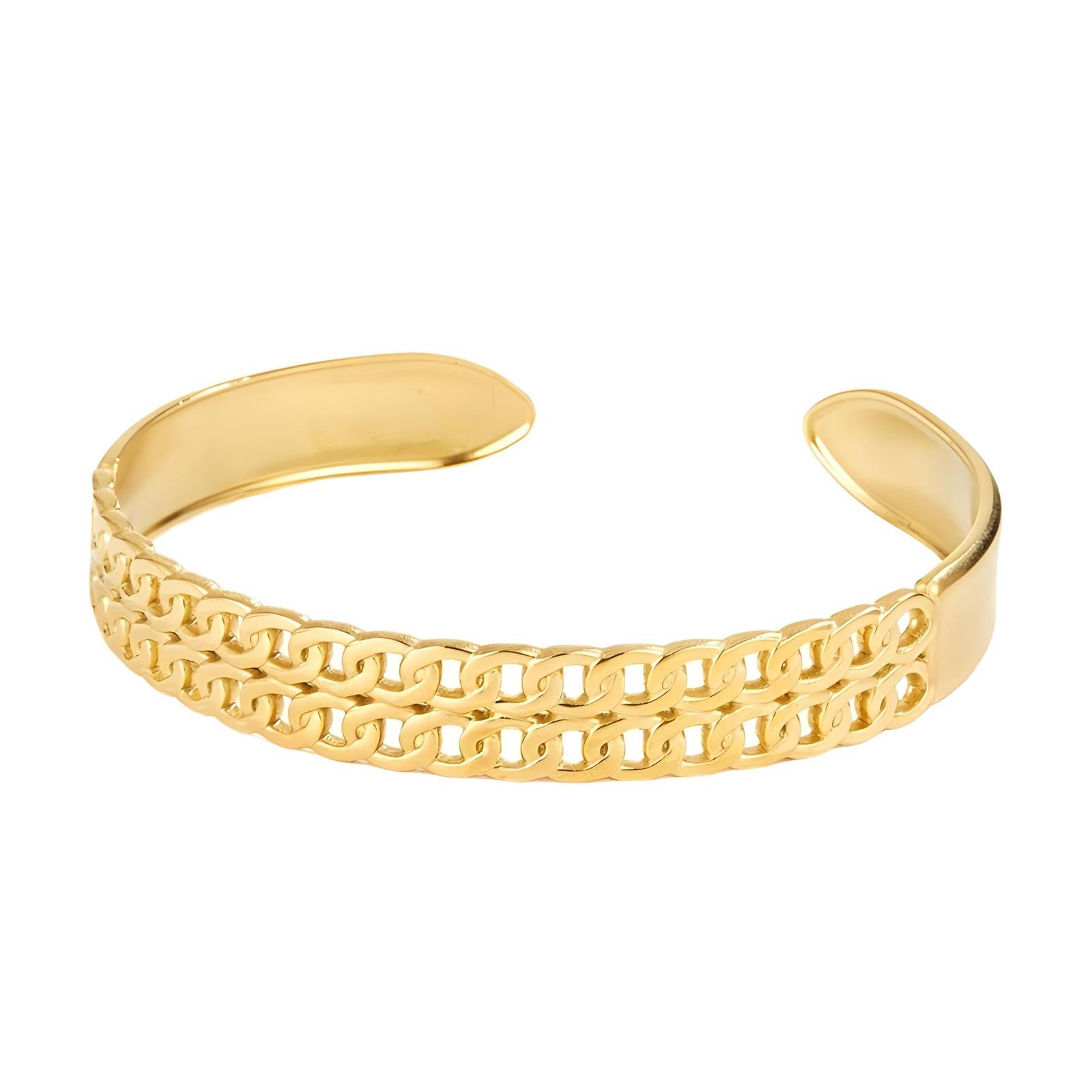 18K gold plated Stainless steel bracelet