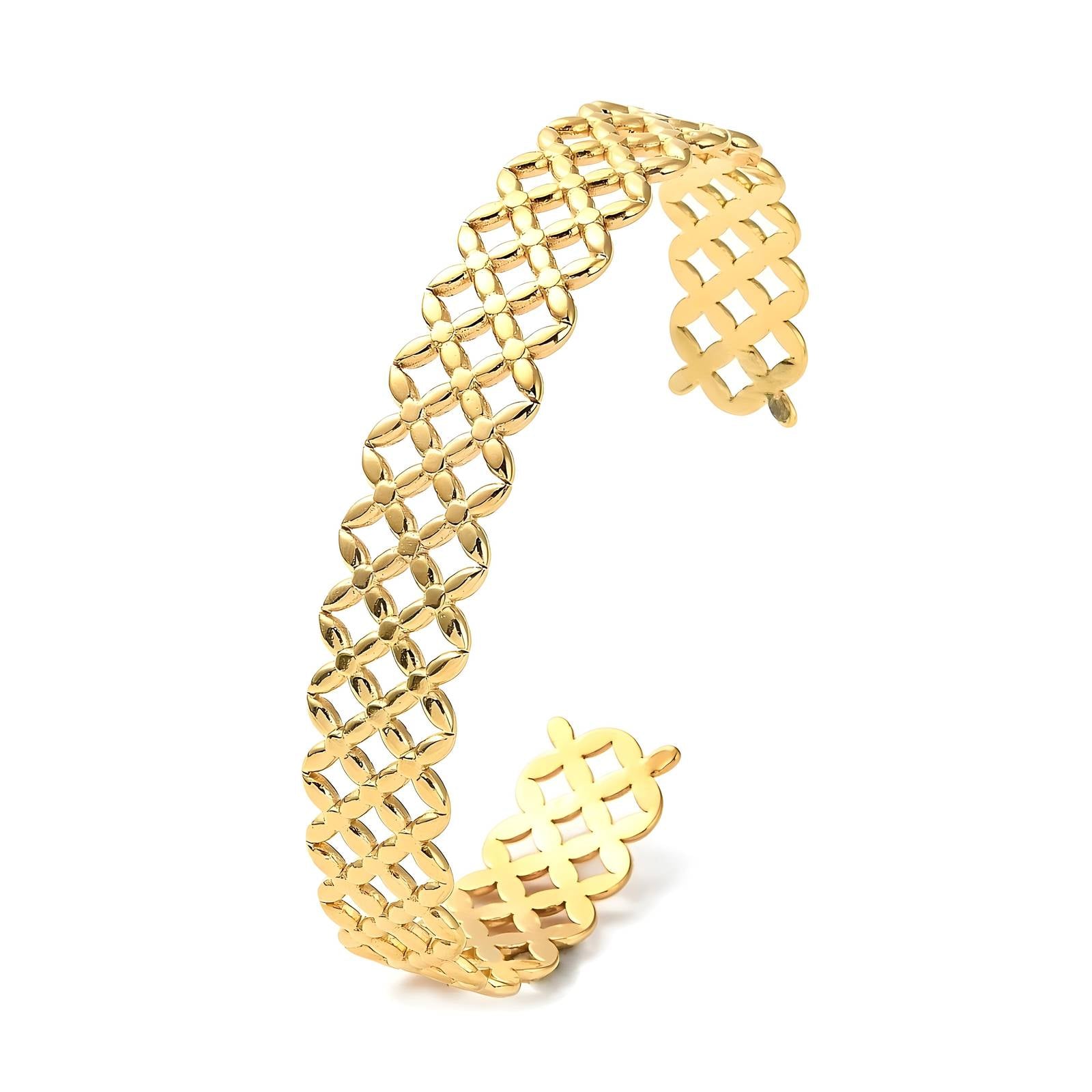 18K gold plated Stainless steel bracelet