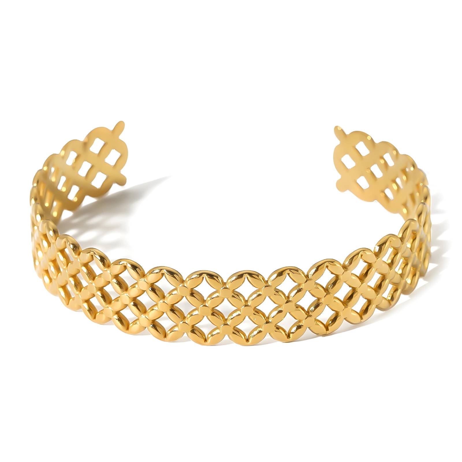 18K gold plated Stainless steel bracelet