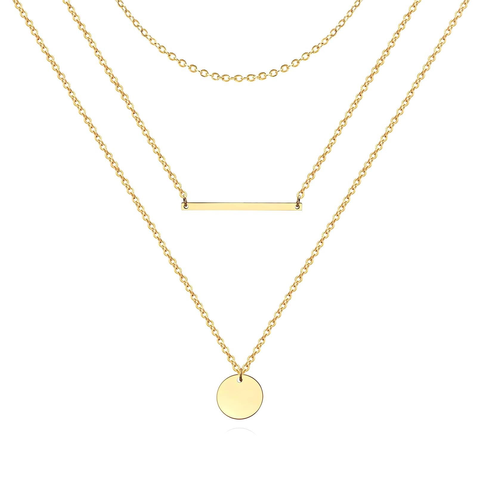 18K gold plated Stainless steel necklace