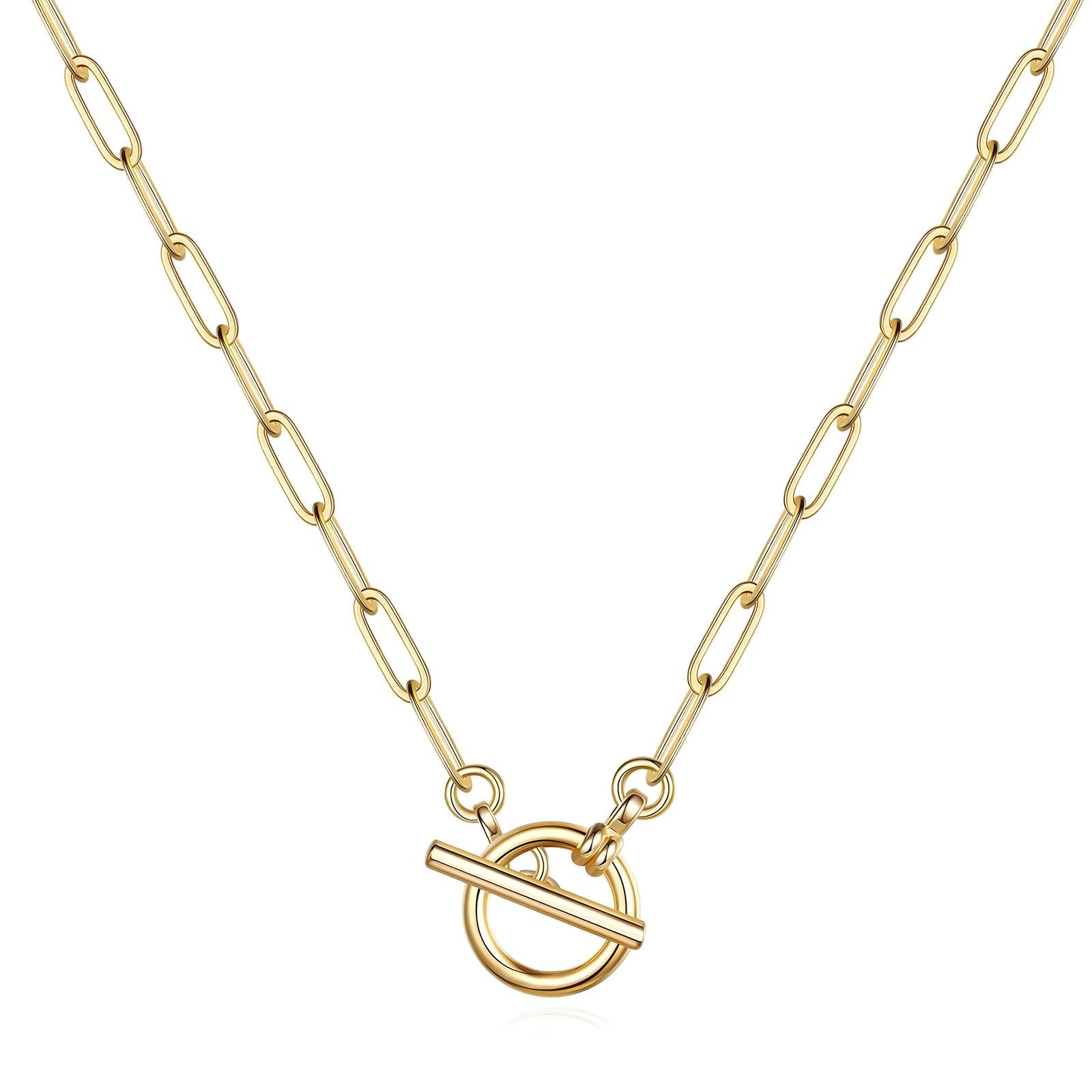 18K gold plated Stainless steel necklace