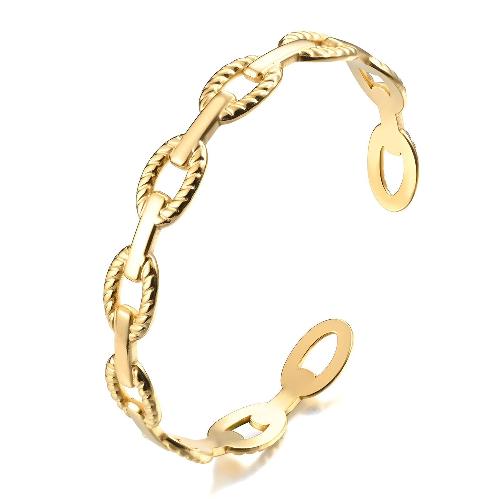 18K gold plated Stainless steel bracelet