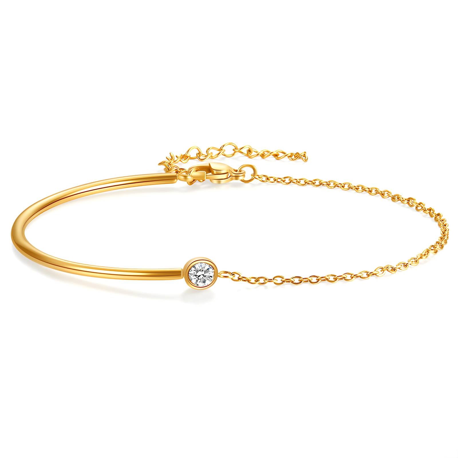 18K gold plated Stainless steel bracelet