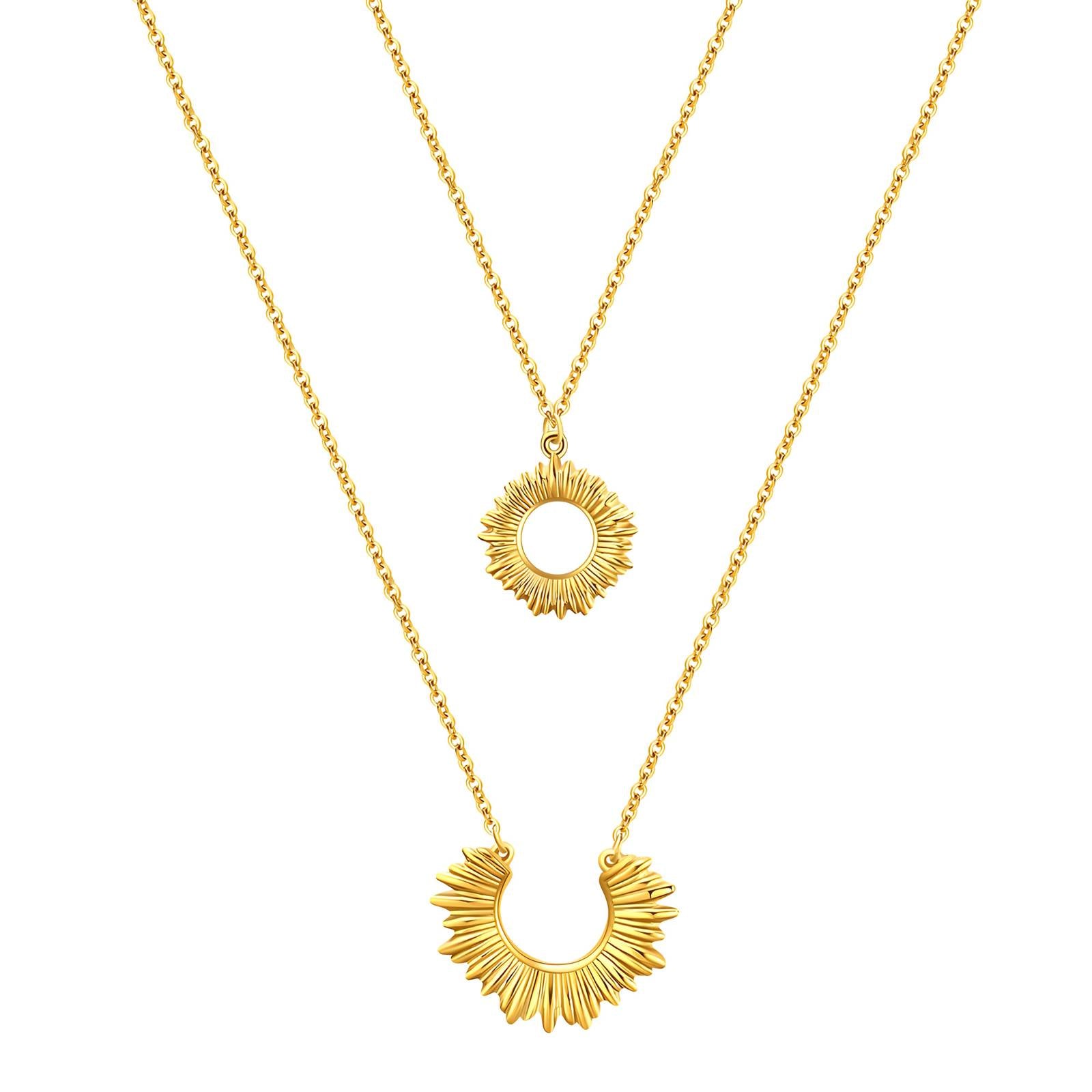 18K gold plated Stainless steel necklace