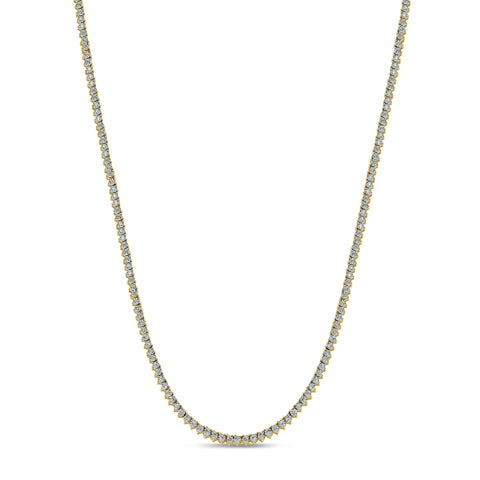 Necklace With 2.13 Carat TW Of Diamonds In 10K Gold
