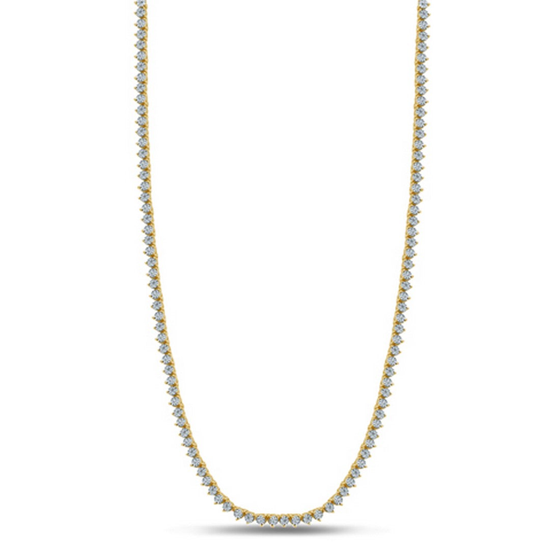Necklace With 1.83 Carat TW Of Diamonds In 10K Gold