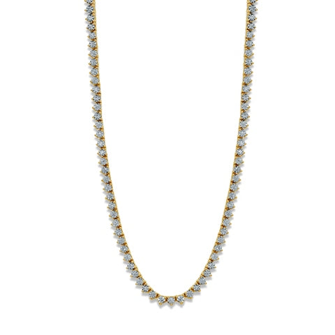 Necklace With 1.71 Carat TW Of Diamonds In 10K Gold